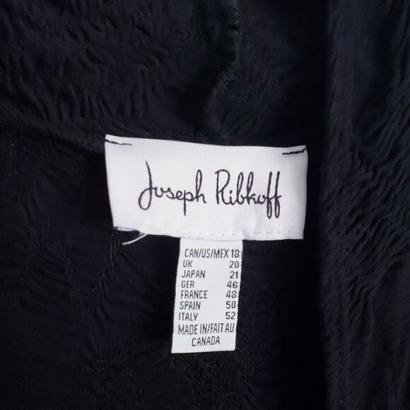 Joseph Ribkoff Black Cardigan - Picture 4 of 7